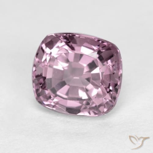 Espinélio roxo médio Natural 1.08ct, Almofada, VS