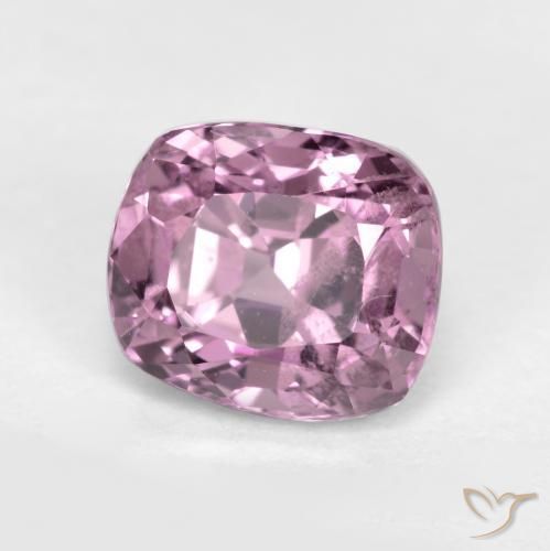 Espinélio roxo médio Natural 1.35ct, Almofada, VS