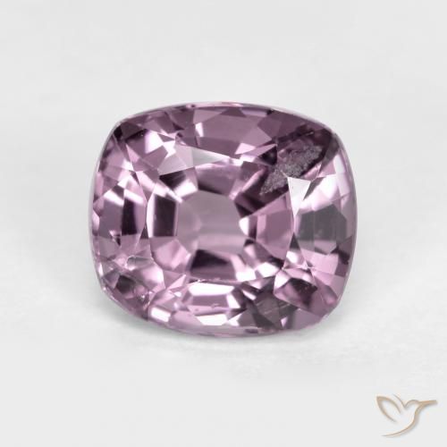 1.30ct Natural Tom malva profundo Espinélio, Almofada, VS-SI