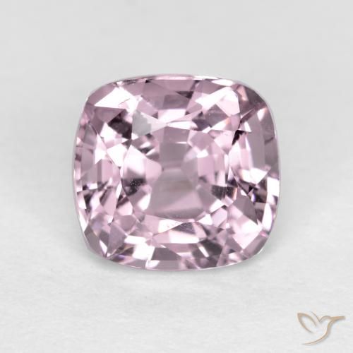 1.24ct Natural Roxo muito claro Espinélio, Almofada, VS