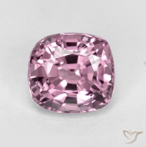 1.30ct Natural roxo médio Espinélio, Almofada, VS