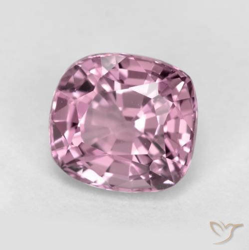 Espinélio roxo médio Natural 1.30ct, Almofada, VS
