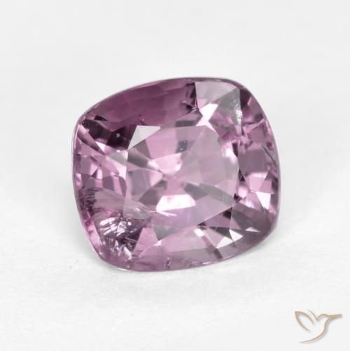 Espinélio Malva Profundo Natural 1.17ct, Almofada, VS-SI