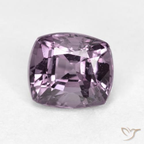 0.93ct Natural cinza roxo Espinélio, Almofada, VS