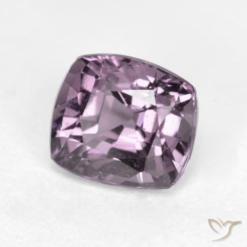 Espinélio cinza roxo Natural 0.93ct, Almofada, VS