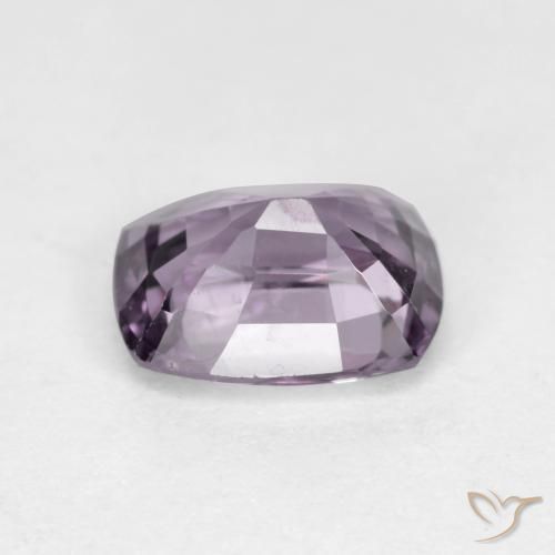 Espinélio cinza roxo Natural 1.12ct, Almofada, VS