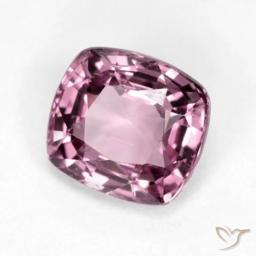 Espinélio lavanda profunda Natural 1.08ct, Almofada, VS