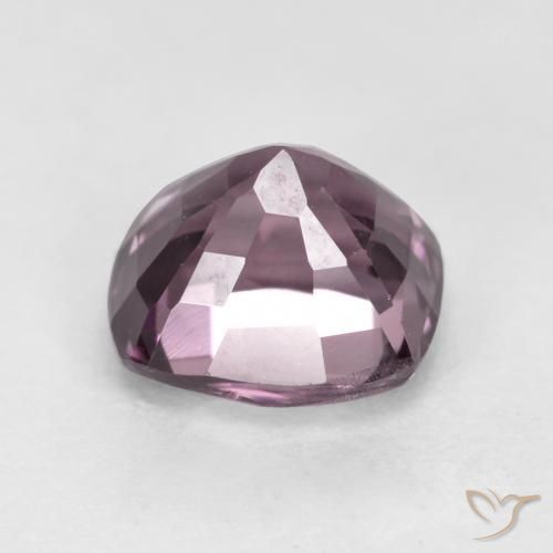 Espinélio cinza-roxo Natural 1.24ct, Almofada, VS