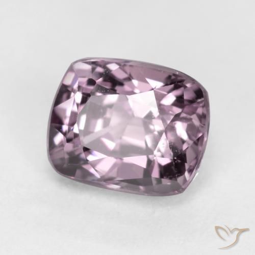 Espinélio cinza roxo Natural 0.79ct, Almofada, VS