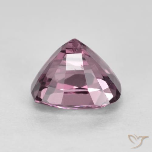 Espinélio Roxo médio-escuro Natural 0.81ct, Almofada, VS