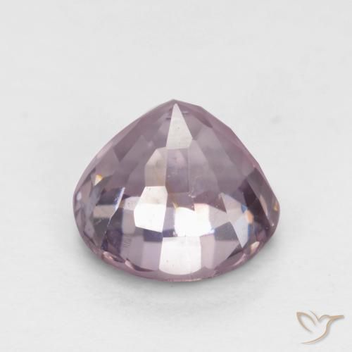 Espinélio roxo natural 0,68ct, corte redondo, VS-SI