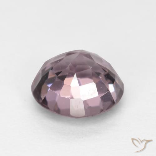 Espinélio Roxo rosado Natural 0,61ct, Corte Redondo, VS