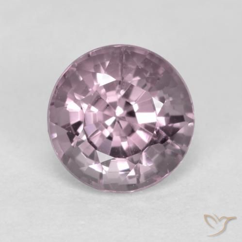 0.65ct Natural roxo médio Espinélio, Redondo, VS