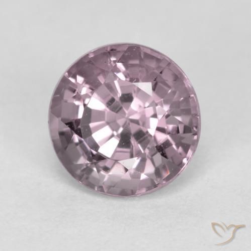 Espinélio roxo médio Natural 0.65ct, Redondo, VS