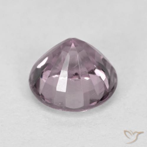 Espinélio roxo médio Natural 0.65ct, Redondo, VS