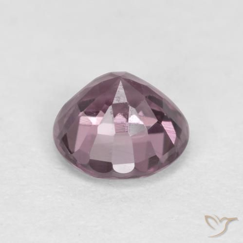 Espinélio roxo médio Natural 0.51ct, Redondo, VS