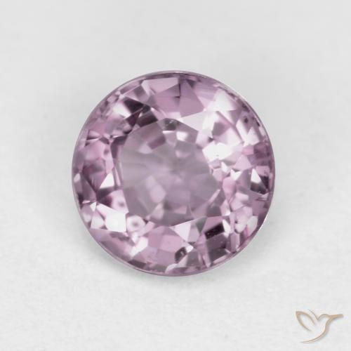 Espinélio Luz roxa Natural 0.60ct, Redondo, VVS-VS