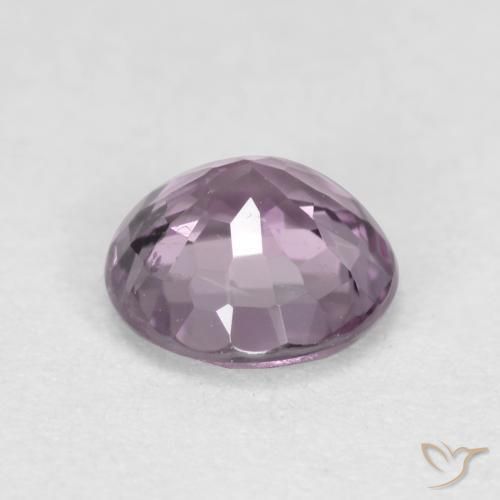 Espinélio Luz roxa Natural 0.60ct, Redondo, VVS-VS