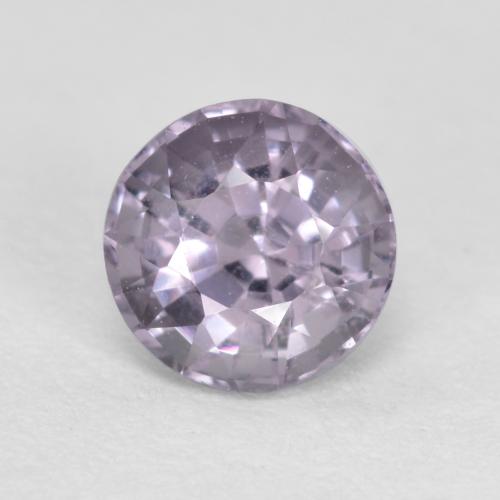 Espinélio cinza natural 0,62ct, corte redondo, VS