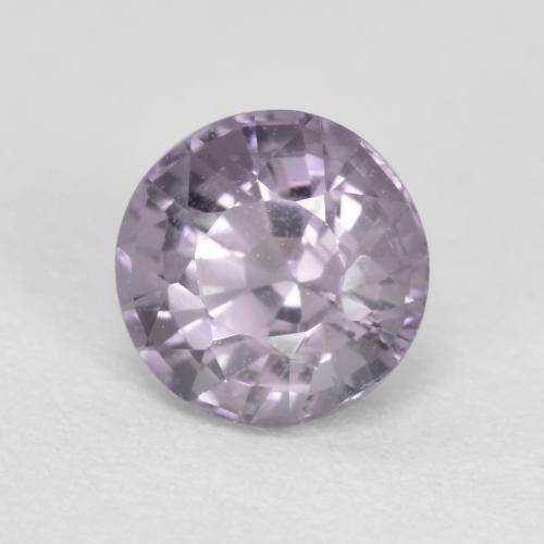 Espinélio cinza natural 0,62ct, corte redondo, VS