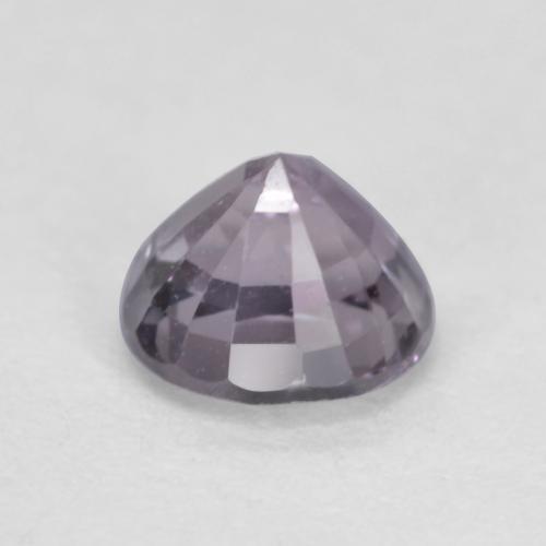 Espinélio cinza natural 0,62ct, corte redondo, VS