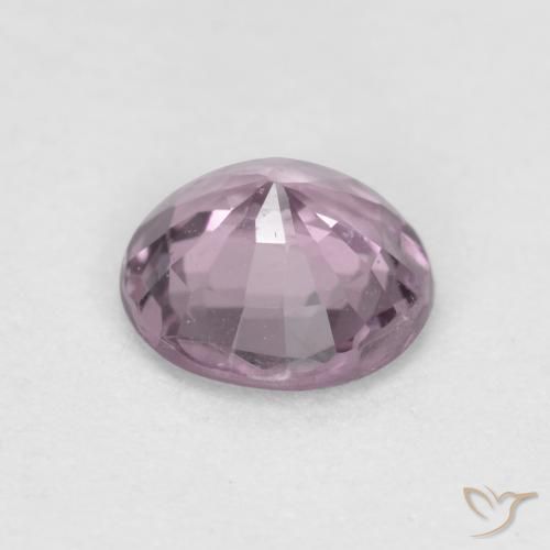 Espinélio Roxo muito claro Natural 0.50ct, Redondo, VS