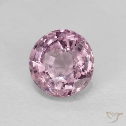 Espinélio roxo médio Natural 0.64ct, Redondo, VS