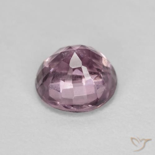 Espinélio roxo médio Natural 0.64ct, Redondo, VS