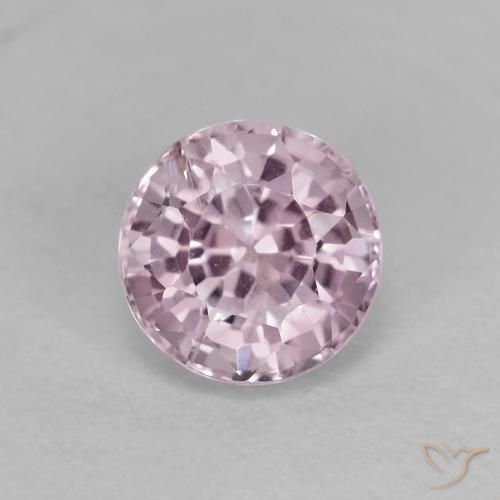 0.65ct Natural Roxo médio-claro Espinélio, Redondo, VS