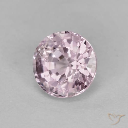 Espinélio Roxo médio-claro Natural 0.65ct, Redondo, VS