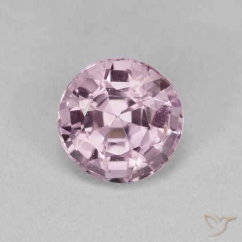 0.66ct Natural Luz roxa Espinélio, Redondo, VS