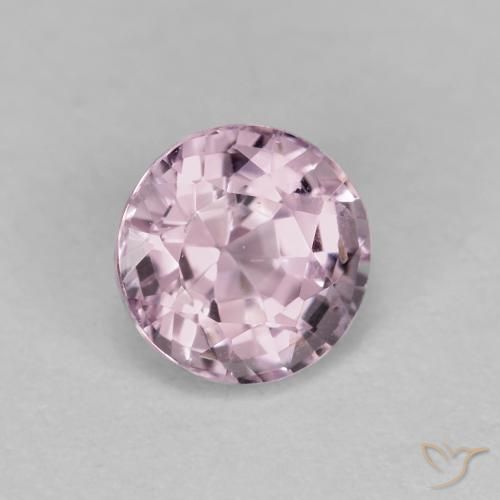 Espinélio Luz roxa Natural 0.66ct, Redondo, VS