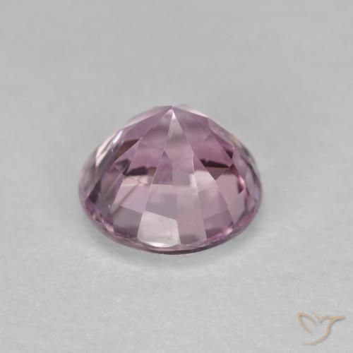 Espinélio Luz roxa Natural 0.66ct, Redondo, VS