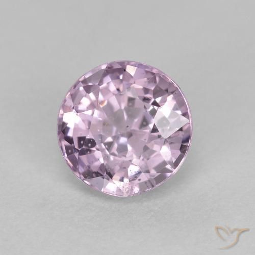 Espinélio Luz rosa Natural 0.62ct, Redondo, VS