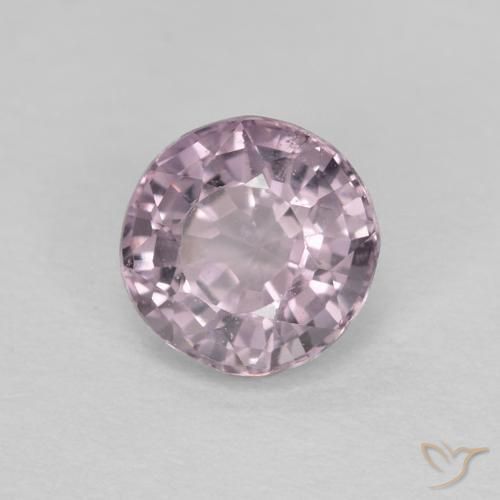 Espinélio Violeta acinzentado Natural 0.60ct, Redondo, VVS-VS