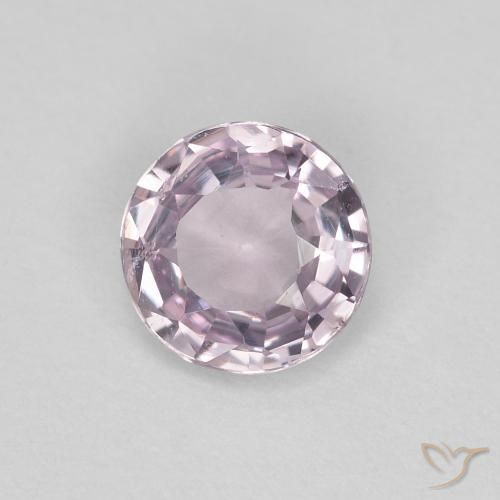 Espinélio Violeta acinzentado Natural 0.47ct, Redondo, VVS-VS