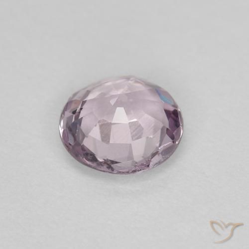 Espinélio Violeta acinzentado Natural 0.47ct, Redondo, VVS-VS