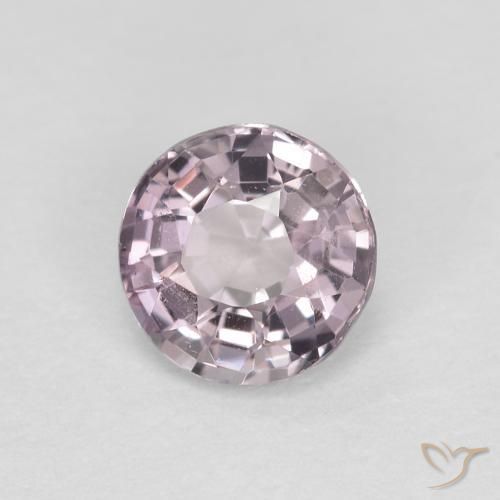 Espinélio Violeta claro Natural 0.58ct, Redondo, VVS-VS