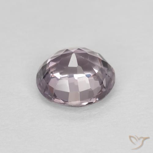 Espinélio Violeta claro Natural 0.58ct, Redondo, VVS-VS