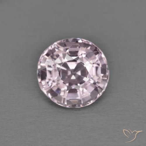 0.58ct Natural roxo médio Espinélio, Redondo, VVS-VS