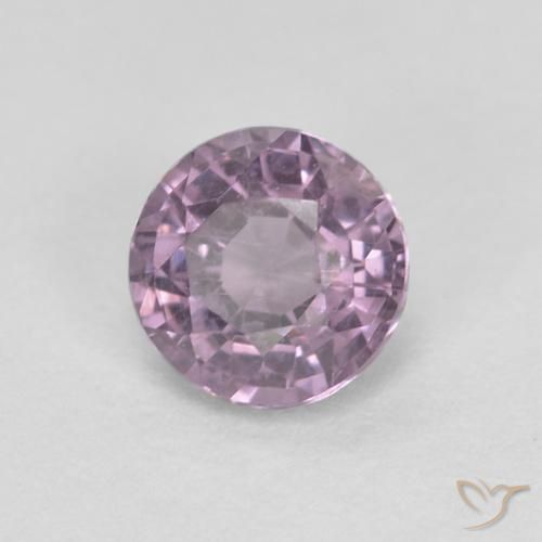 Espinélio Roxo Uva Claro Natural 0.54ct, Redondo, VS