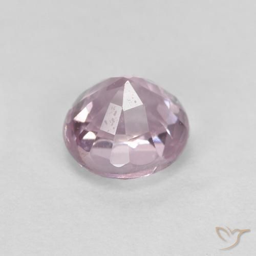 Espinélio Roxo muito claro Natural 0.55ct, Redondo, VS