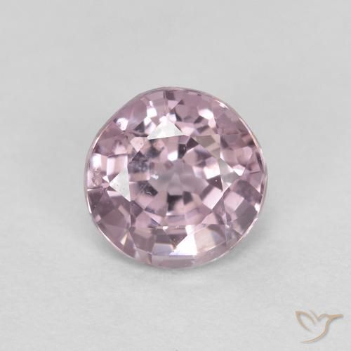 0.53ct Natural Roxo muito claro Espinélio, Redondo, VS