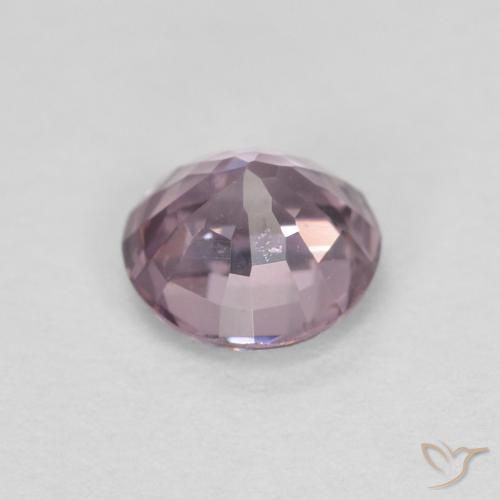 Espinélio Roxo muito claro Natural 0.53ct, Redondo, VS