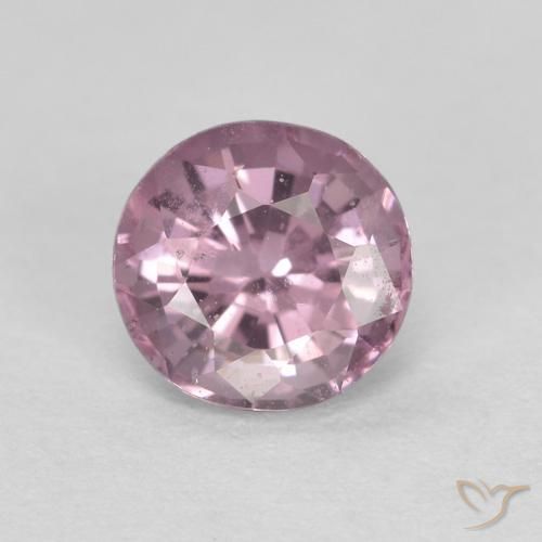 0.56ct Natural Lavanda Espinélio, Redondo, VS