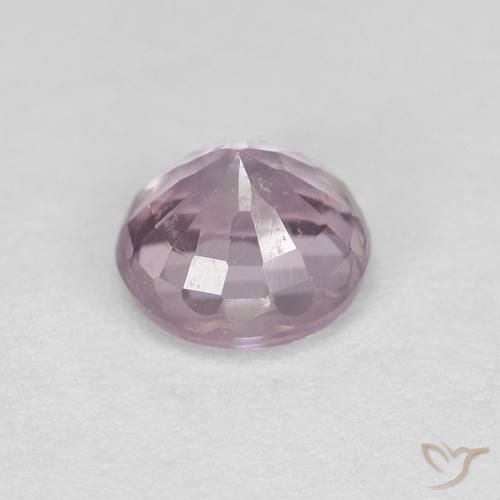 Espinélio Roxo muito claro Natural 0.59ct, Redondo, VS