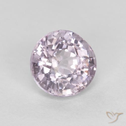 Espinélio Violeta acinzentado Natural 0.63ct, Redondo, VS