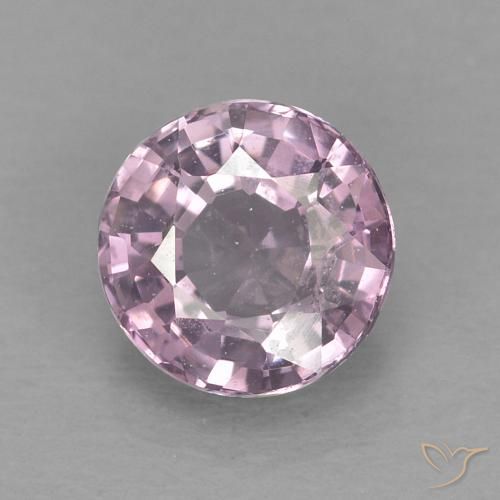0.60ct Natural roxo médio Espinélio, Redondo, VVS-VS
