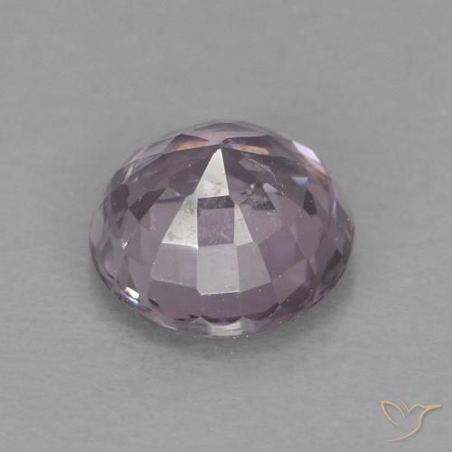 Espinélio roxo médio Natural 0.60ct, Redondo, VVS-VS
