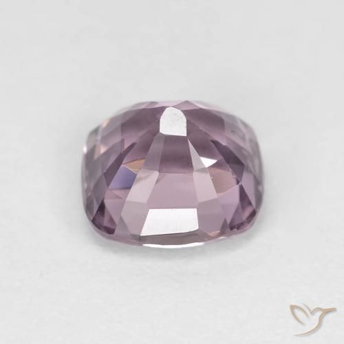 Espinélio Violeta acinzentado Natural 1.18ct, Almofada, VS
